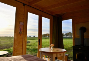 Hüttchen ganzjährig nutzbar mit Kamin&Sauna